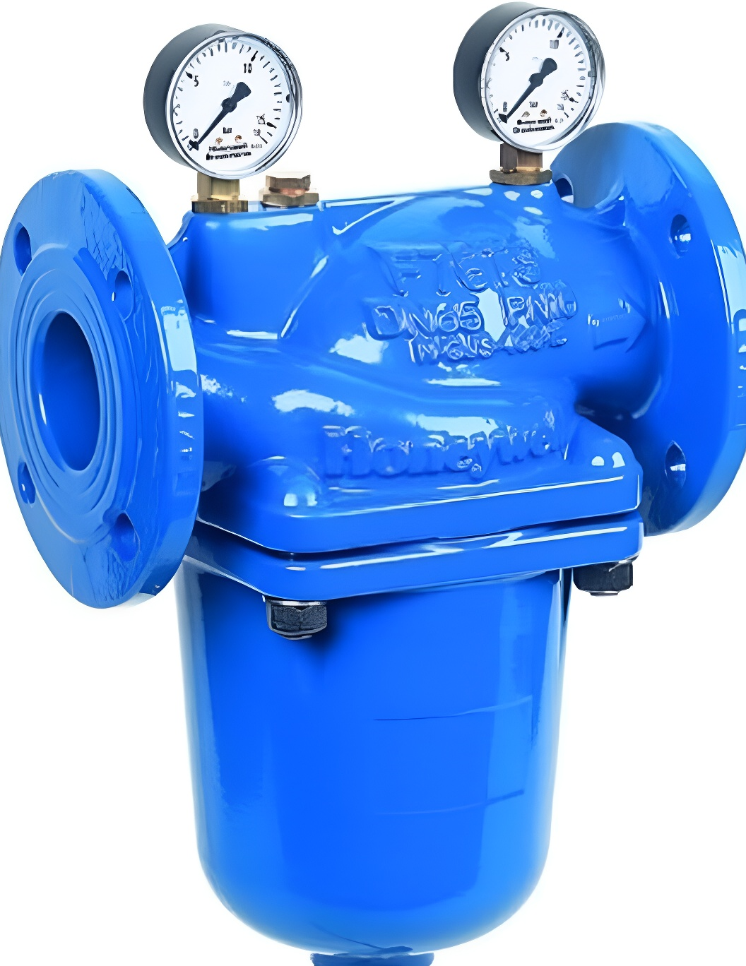 HONEYWELL Фильтр сетчатый самопромывной фланцевый для воды(2)