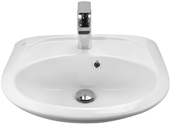 Santek Умывальник 1WH110460 "Бриз 55" белый, 1/отв