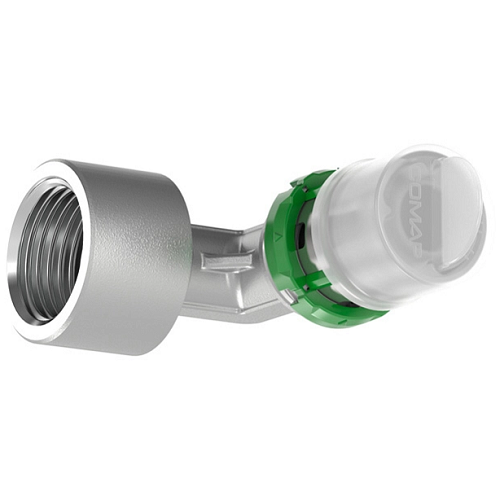 Comap Угольник 90° с внутренней резьбой латунь 20х2 - 1/2" (100)