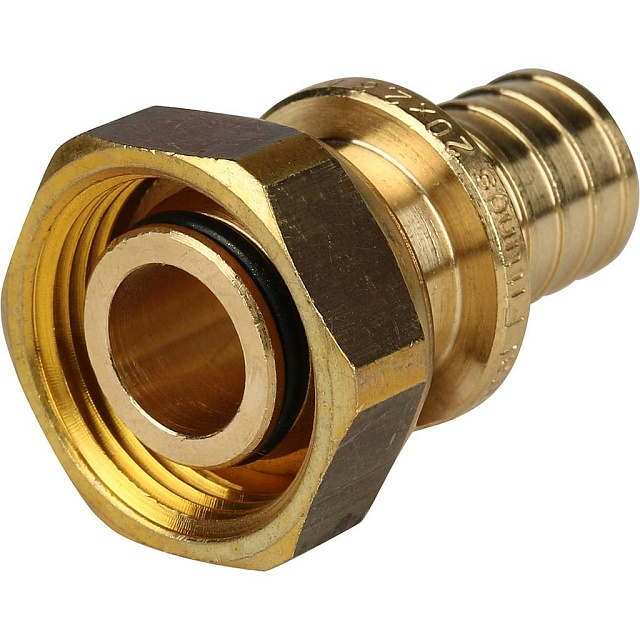 STOUT Переходник с накидной гайкой (евроконус) 20xG 3/4" (10/100)