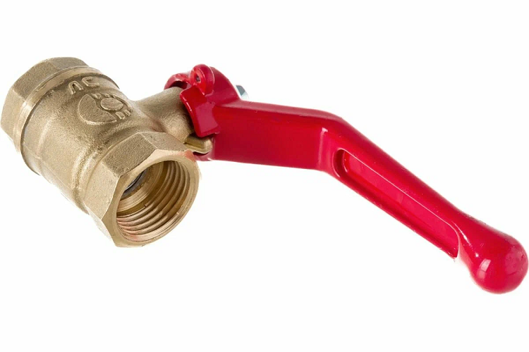VALFEX Кран шаровой латунный OPTIMA 1/2" ВР/ВР рычаг,  11Б27фт1М (100/25)