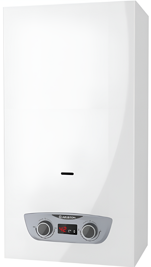 Ariston Газовый проточный водонагреватель FAST R DISPLAY 14L NG (батарейки в комплекте)