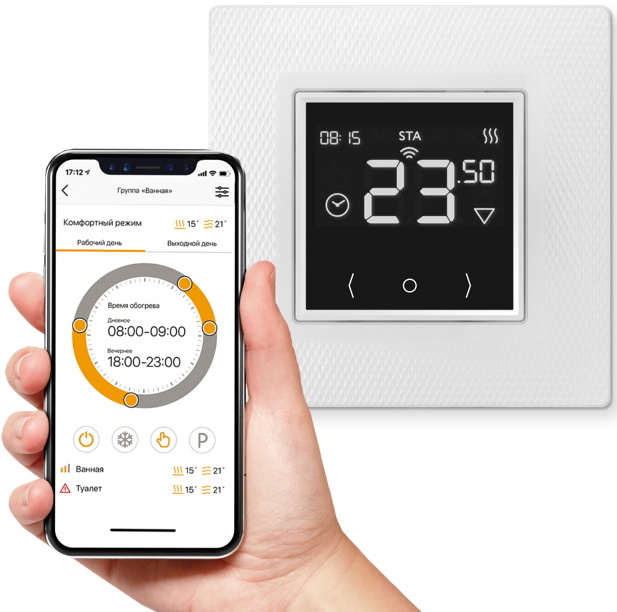 ТЕПЛОЛЮКС Терморегулятор EcoSmart 25