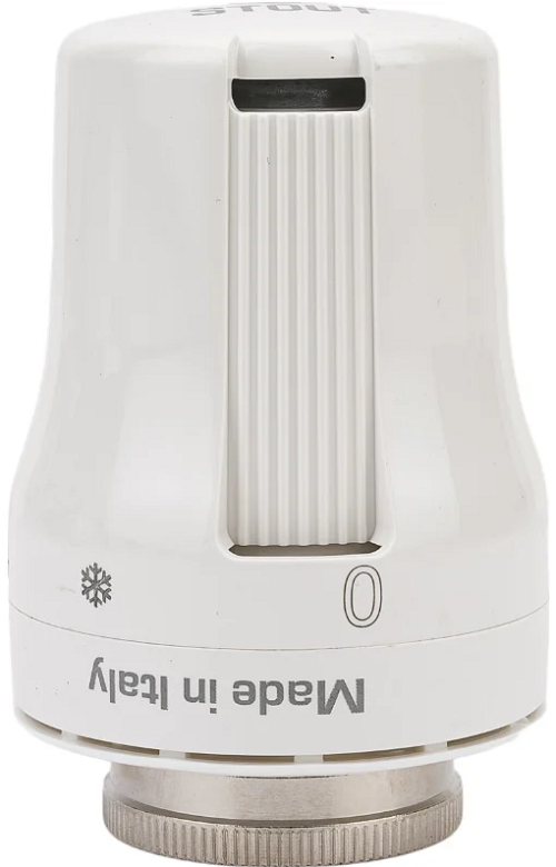 STOUT Головка термостатическая, жидкостная M30x1,5 (от + 6°С до + 28)