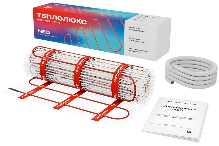 ТЕПЛОЛЮКС Мат нагревательный Neo 320 Вт/2,0 кв.м