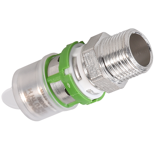 Comap Муфта с наружной резьбой латунь 20x2 - 1/2 (150)