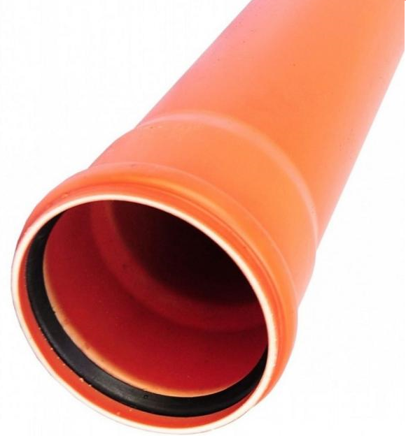 Pro Aqua Terra Труба для наружной канализации (класс жесткости SN4) 200x2000 (в уп. 20 шт.)