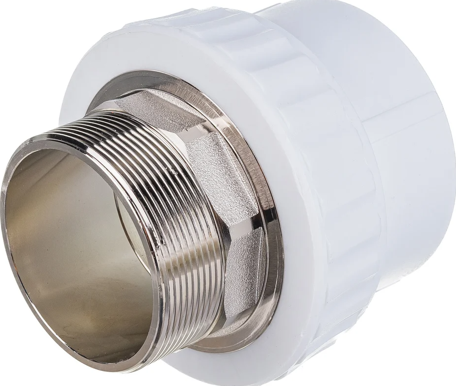 РВК Муфта комбинированная ПП под ключ D40-1 1/4" НР (16)