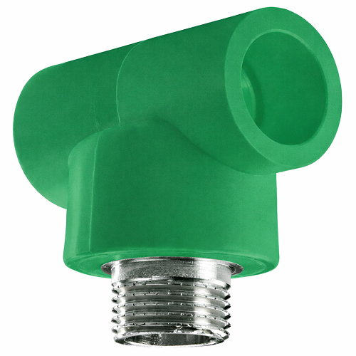 AntiFire Тройник комбинир. ПП D40х1/2"х40 ВР Green