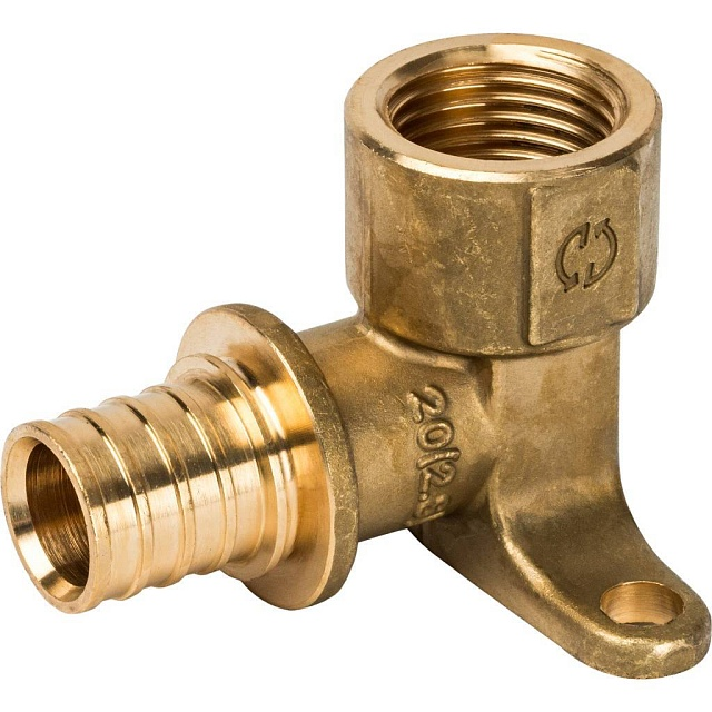 STOUT Угольник настенный с креплением 20xRp 1/2" (10/50)