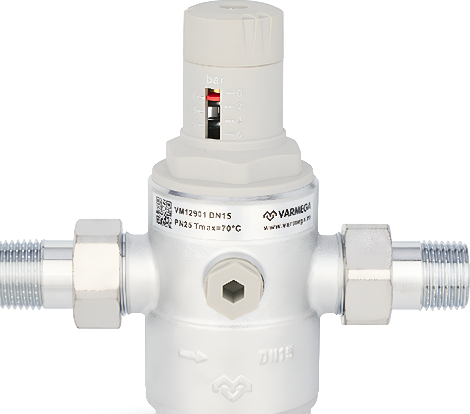 VARMEGA Редуктор давления PN25, мембранный(1)