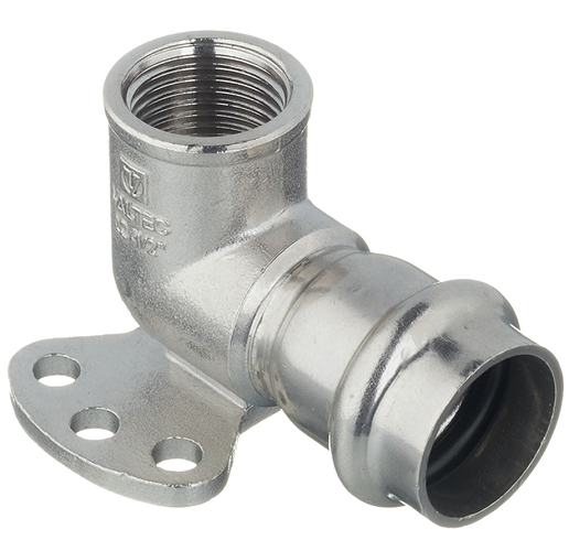 Valtec Водорозетка нерж. сталь 22х1/2"