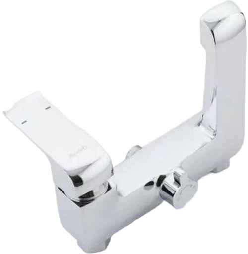 GAPPO Смеситель G3203-8 для ванны/Белый/хром