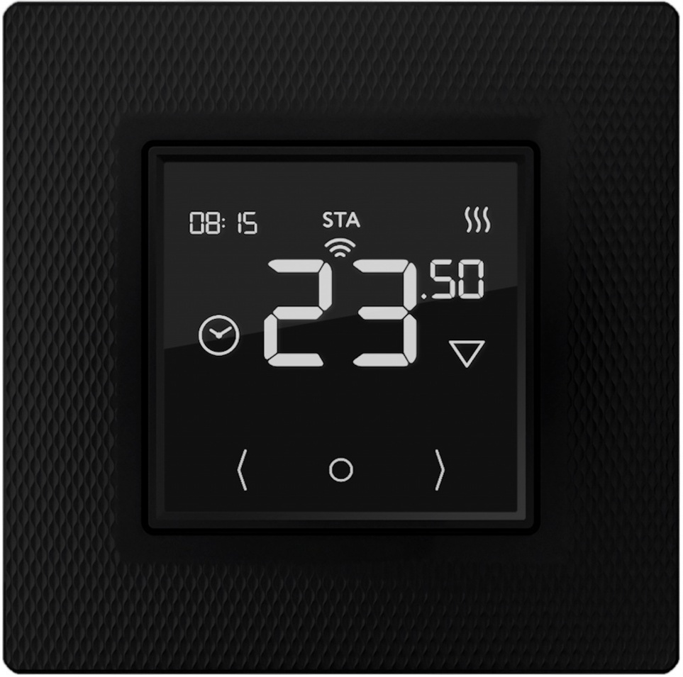 ТЕПЛОЛЮКС Терморегулятор EcoSmart 25 черный