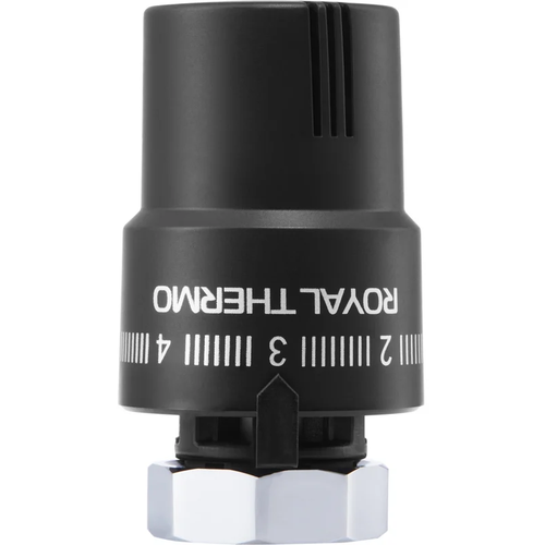 Royal Thermo Термоголовка жидкостная  М30х1,5 (черный)