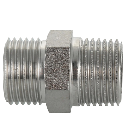 Valtec Ниппель нерж. сталь 1/2"х1/2"