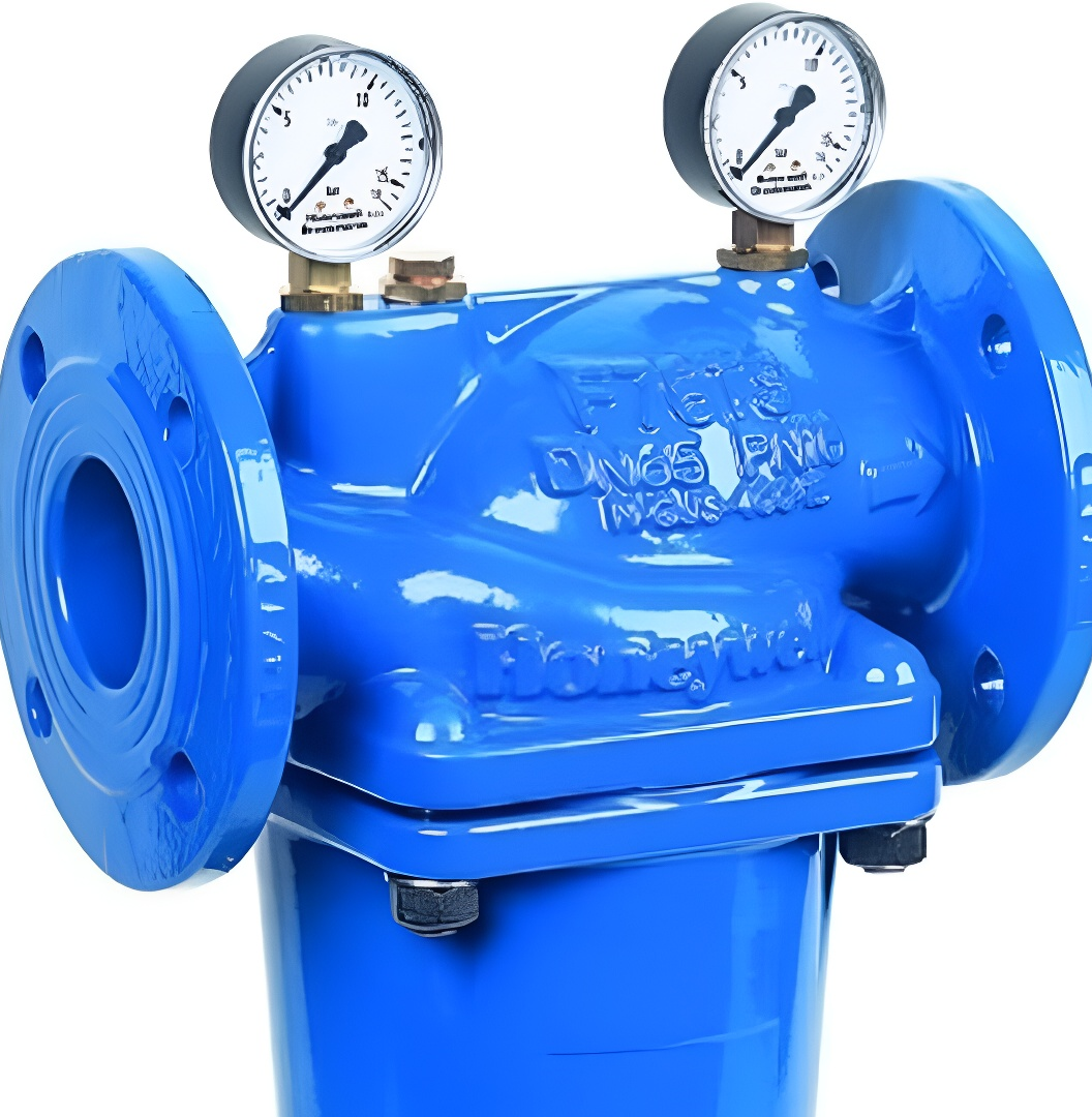 HONEYWELL Фильтр сетчатый самопромывной фланцевый для воды(3)