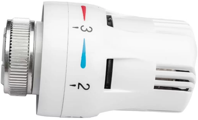 VARMEGA Термостатическая головка, серия VM111, жидкостная  М30 х 1,5 (белая)