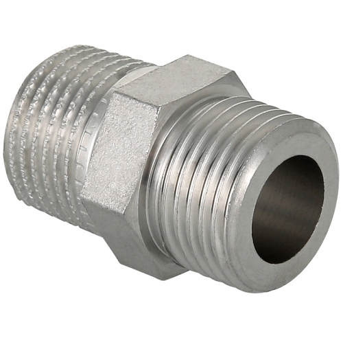 Valtec Ниппель нерж. сталь 1/2"х1/2"