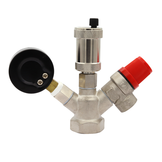 VARMEGA Группа безопасности, никелированная латунь, компактная 1 (VMSG02-N006030)