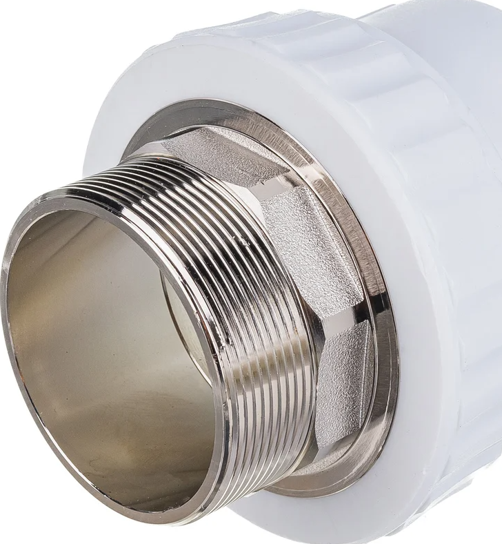 РВК Муфта комбинированная ПП под ключ D40-1 1/4" НР (16)