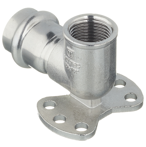 Valtec Водорозетка нерж. сталь 22х1/2"