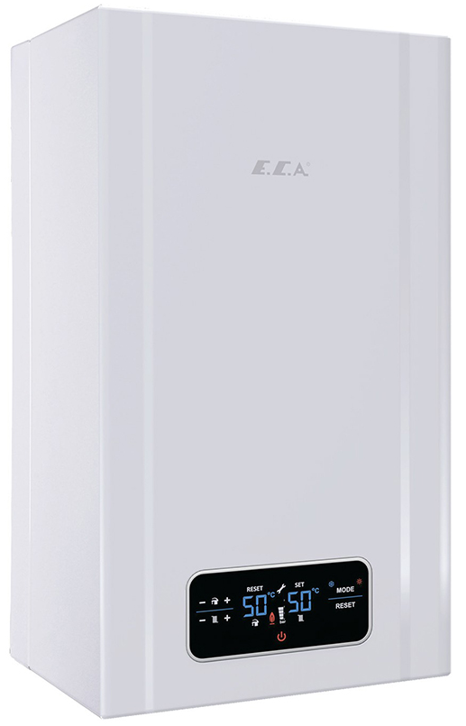 E.C.A. Котел газовый PROTEUS PLUS BLUE 24 HM NG, настенный 2-х контурный, закрытая камера 24кВт