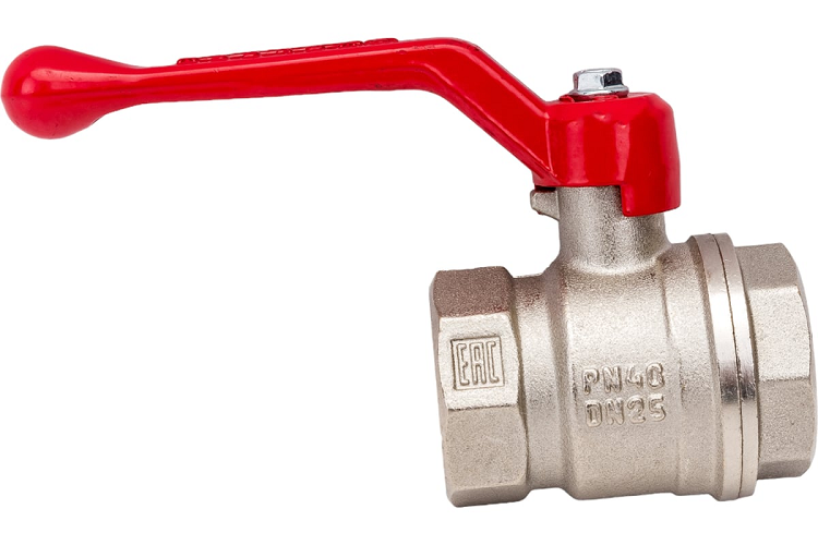 VALFEX Кран шаровой латунный OPTIMA 1/2" ВР/ВР рычаг,  11Б27фт1М (100/25)