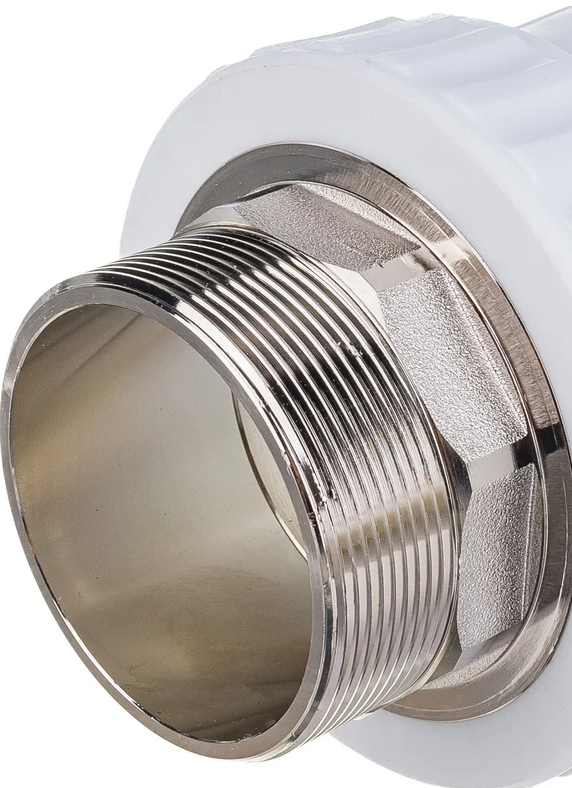 РВК Муфта комбинированная ПП под ключ D40-1 1/4" НР (16)