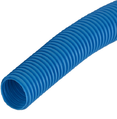 HOFT Кожуx защитный гофрированный NN для труб Ду25мм (35/40) синий (40 метров)