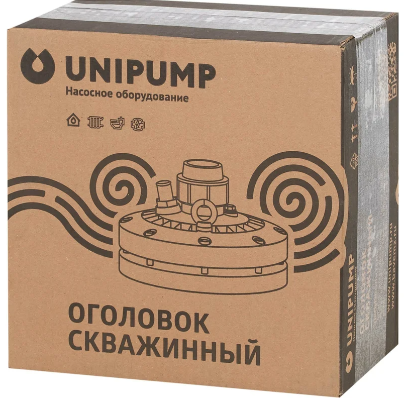 Unipump АКВАРОБОТ Оголовок скважинный АОС-133-32-Ч (чугун)