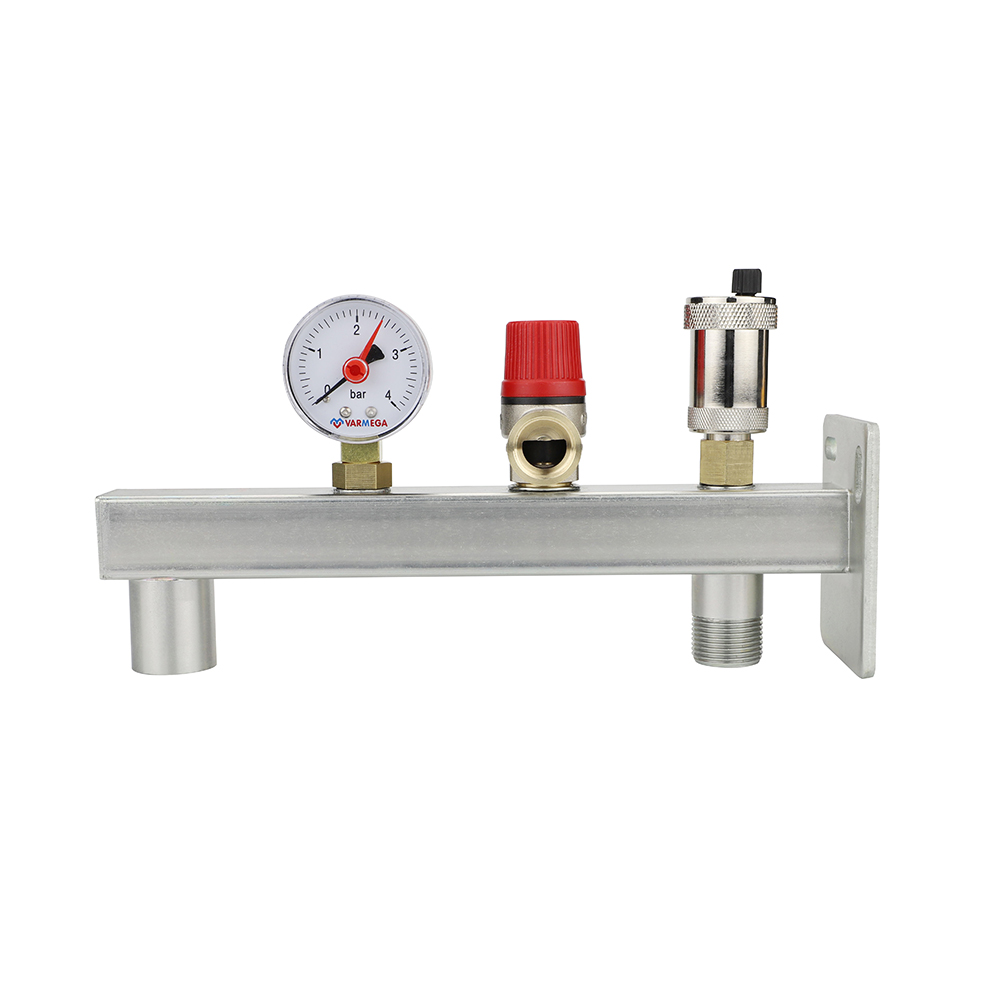 VARMEGA Группа безопасности 3/4" под расширительный бак, сталь (VMSG10-M005030)  