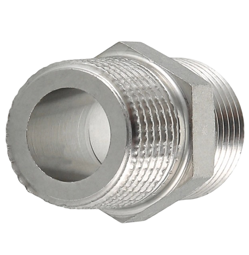 Valtec Ниппель нерж. сталь 1/2"х1/2"