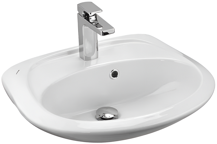 Santek Умывальник 1WH110460 "Бриз 55" белый, 1/отв