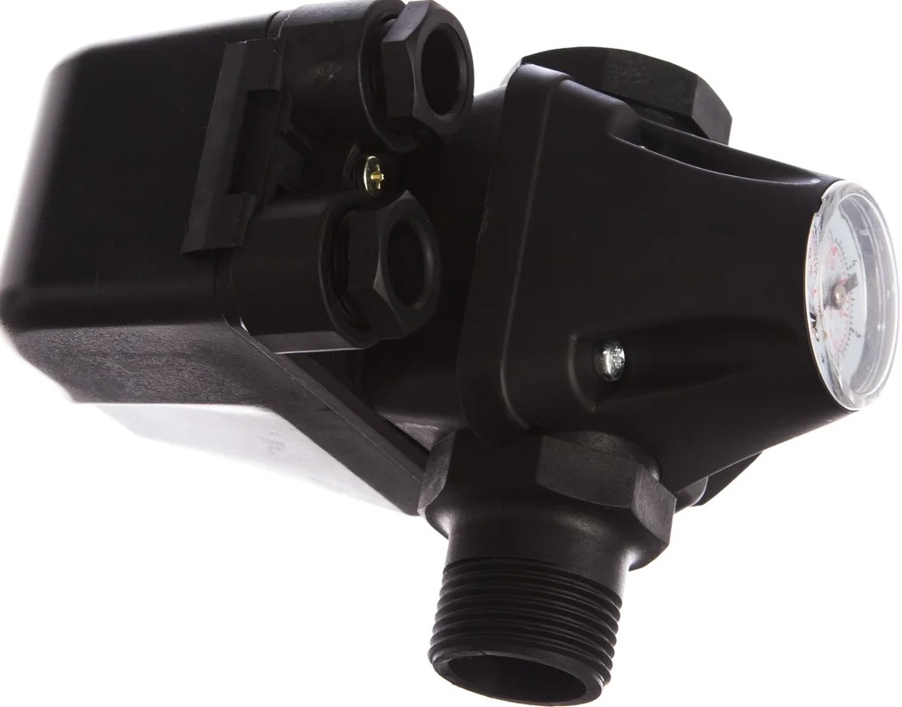 Unipump Реле давления с манометром РМ 5/3W ВР 1/4"