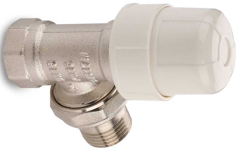 AQUALINK Термостатический клапан для радиатора угловой 1/2" (80/10)