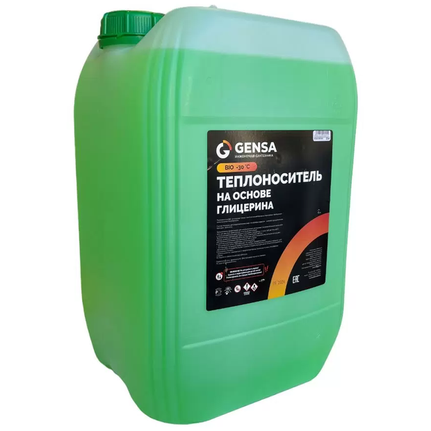 GENSA Теплоноситель БИО-30 на основе глицерина (20 кг)