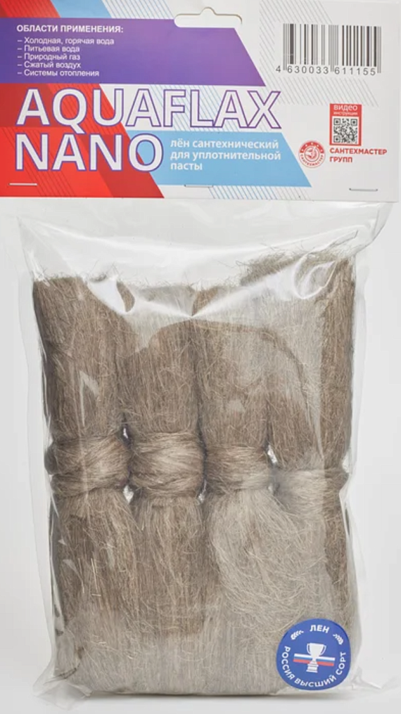 AQUAFLAX NANO Паста для льна 270г (10шт/кор)