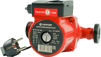 Unipump Насос циркуляционный СP 25-40 180 с гайками