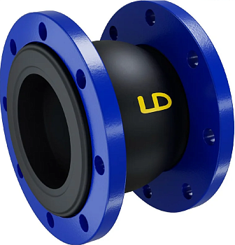 LD Pride Компенсатор фланцевый резиновый (EPDM) DN 50 PN 16