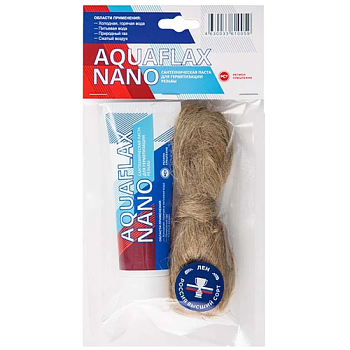 AQUAFLAX NANO Паста для льна 80г+лен 20г (25шт/кор)
