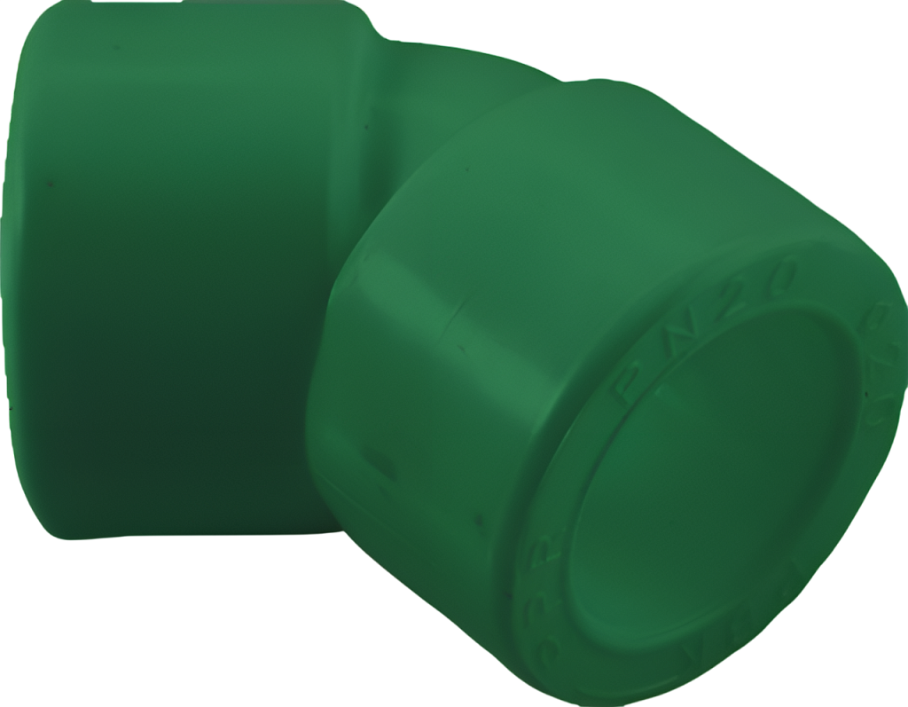 AntiFire Угольник ПП 45гр. D125  Green