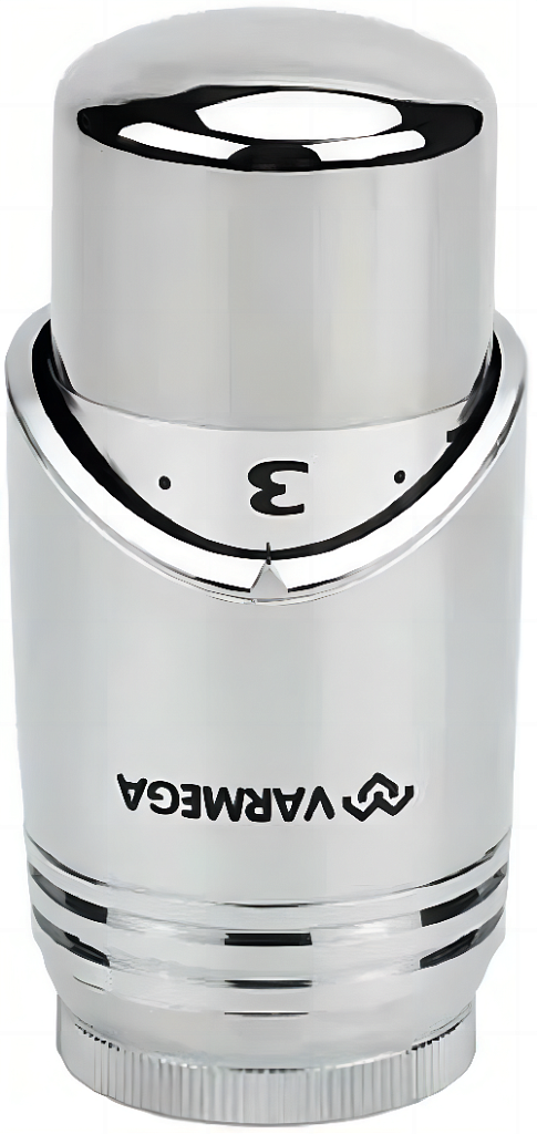 VARMEGA Термостатическая головка, серия VM112, жидкостная  М30 х 1,5 (хромированная)