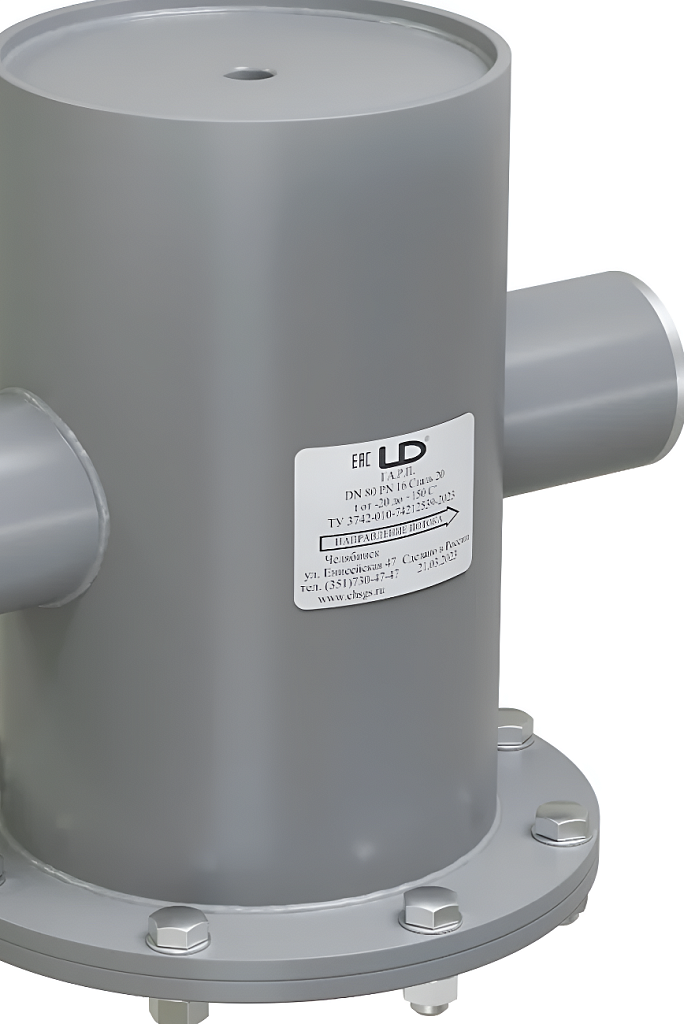 LD Pride Грязевик абонентский вертикальный приварной DN 40 PN 16