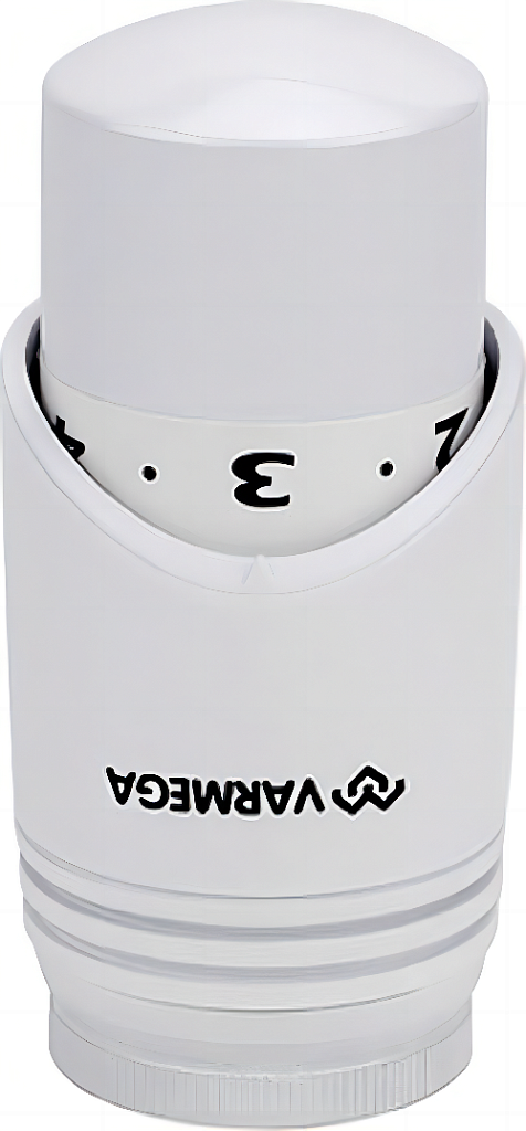 VARMEGA Термостатическая головка, серия VM112, жидкостная  М30 х 1,5 (белая)