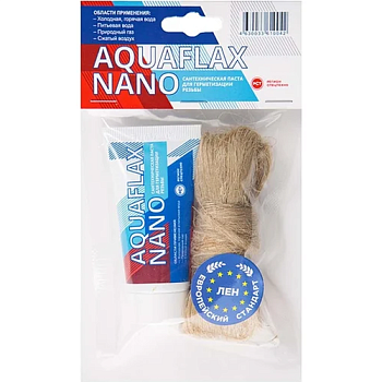 AQUAFLAX NANO Паста для льна 30г+лен 15г (евро)