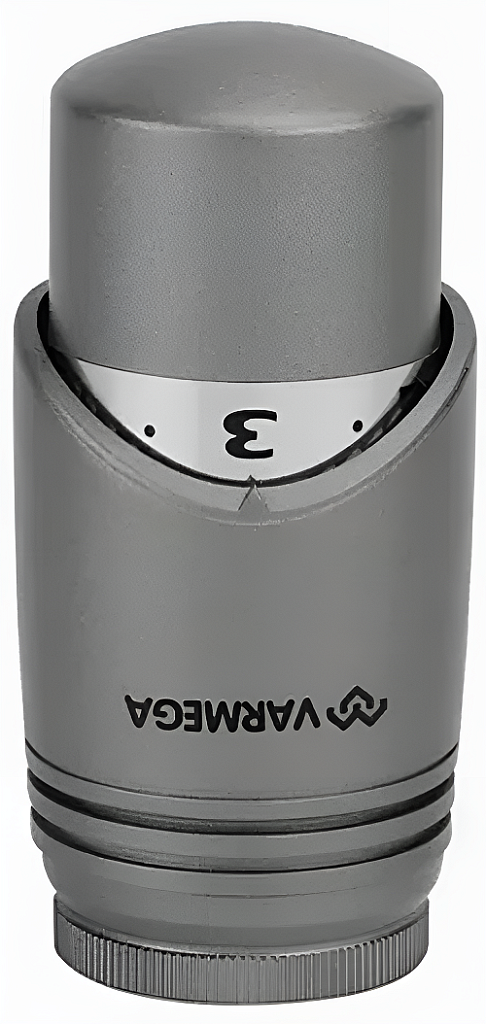 VARMEGA Термостатическая головка, серия VM112, жидкостная  М30 х 1,5 (серая)