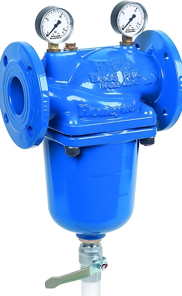 HONEYWELL Фильтр сетчатый самопромывной фланцевый для воды F78TS-100FA