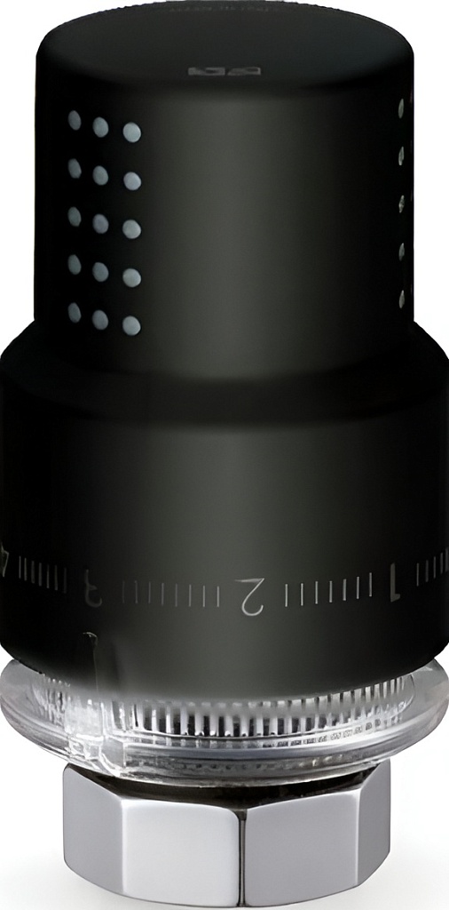 Royal Thermo  Термоголовка жидкостная Design, Click (черный)