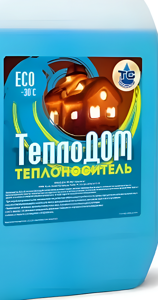 Теплоноситель-30 ТеплоДом на основе моноэтиленгликоля (10 кг)